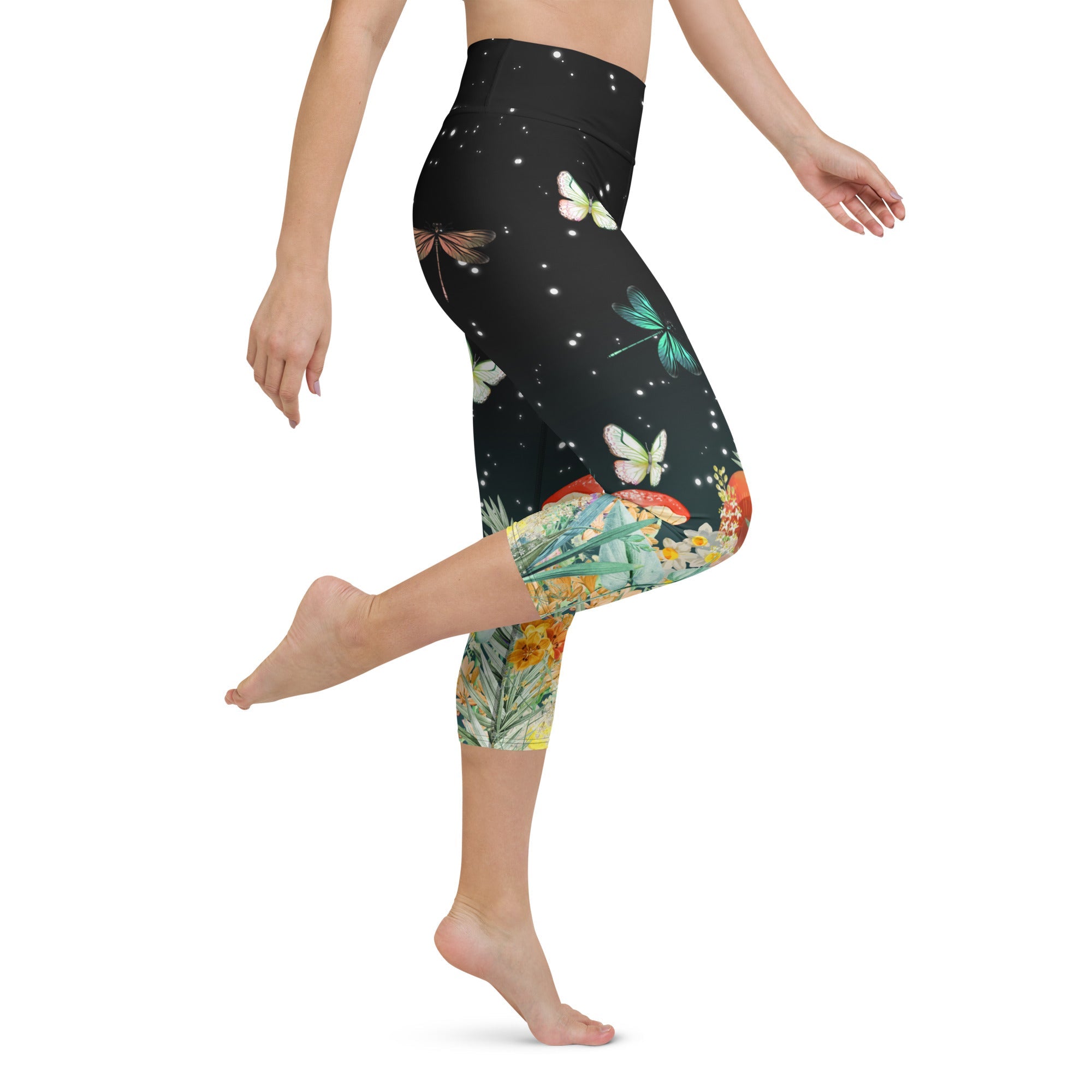 Enchanted Forest Yoga Capris