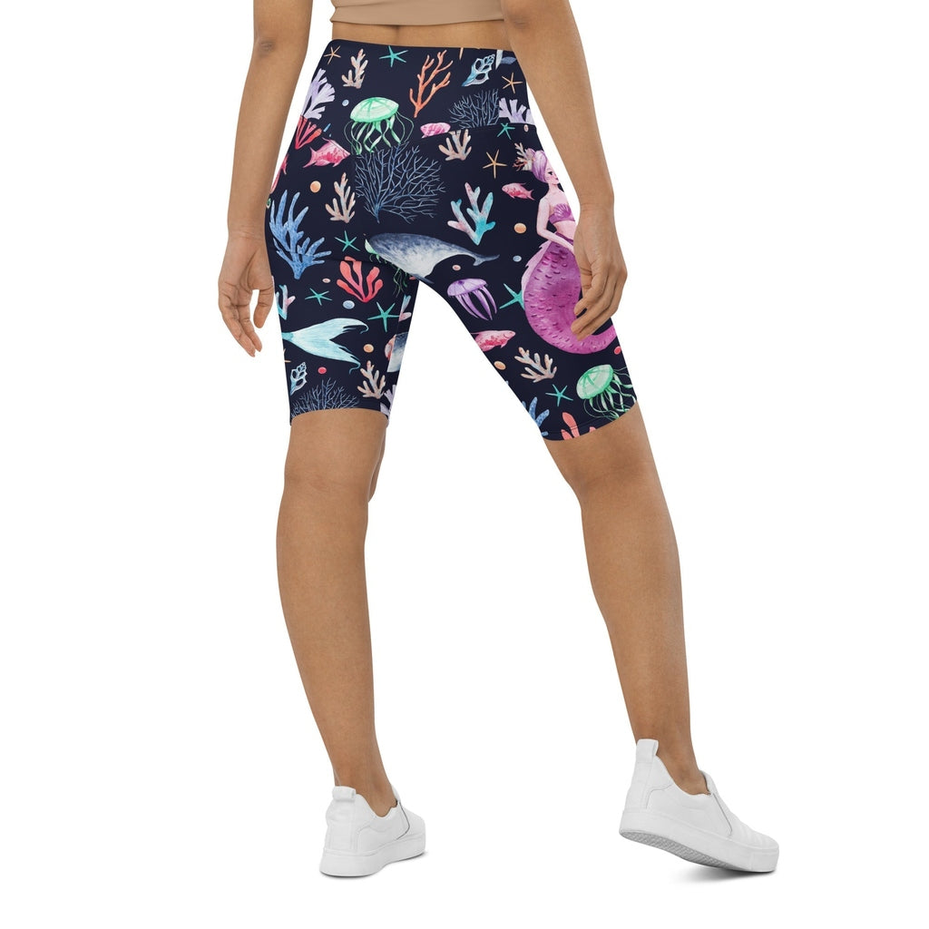 Enchanted Mermaids Biker Shorts