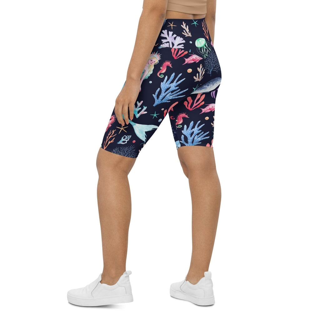 Enchanted Mermaids Biker Shorts