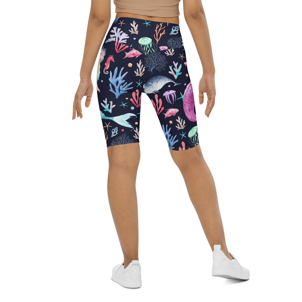 Enchanted Mermaids Biker Shorts