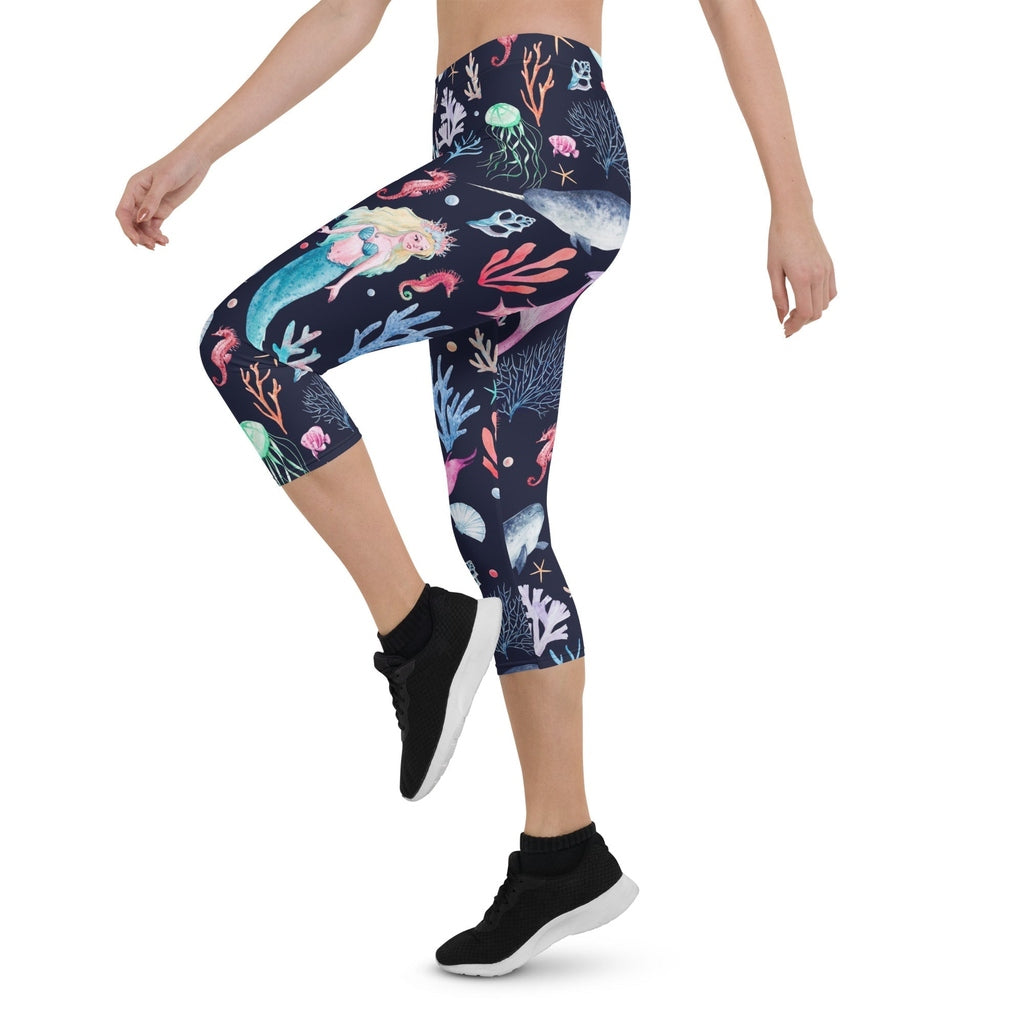 Enchanted Mermaids Capris