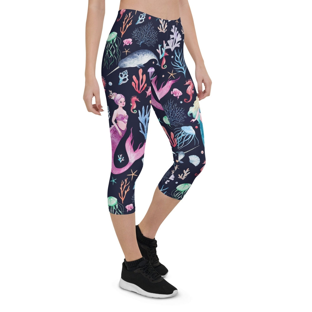 Enchanted Mermaids Capris