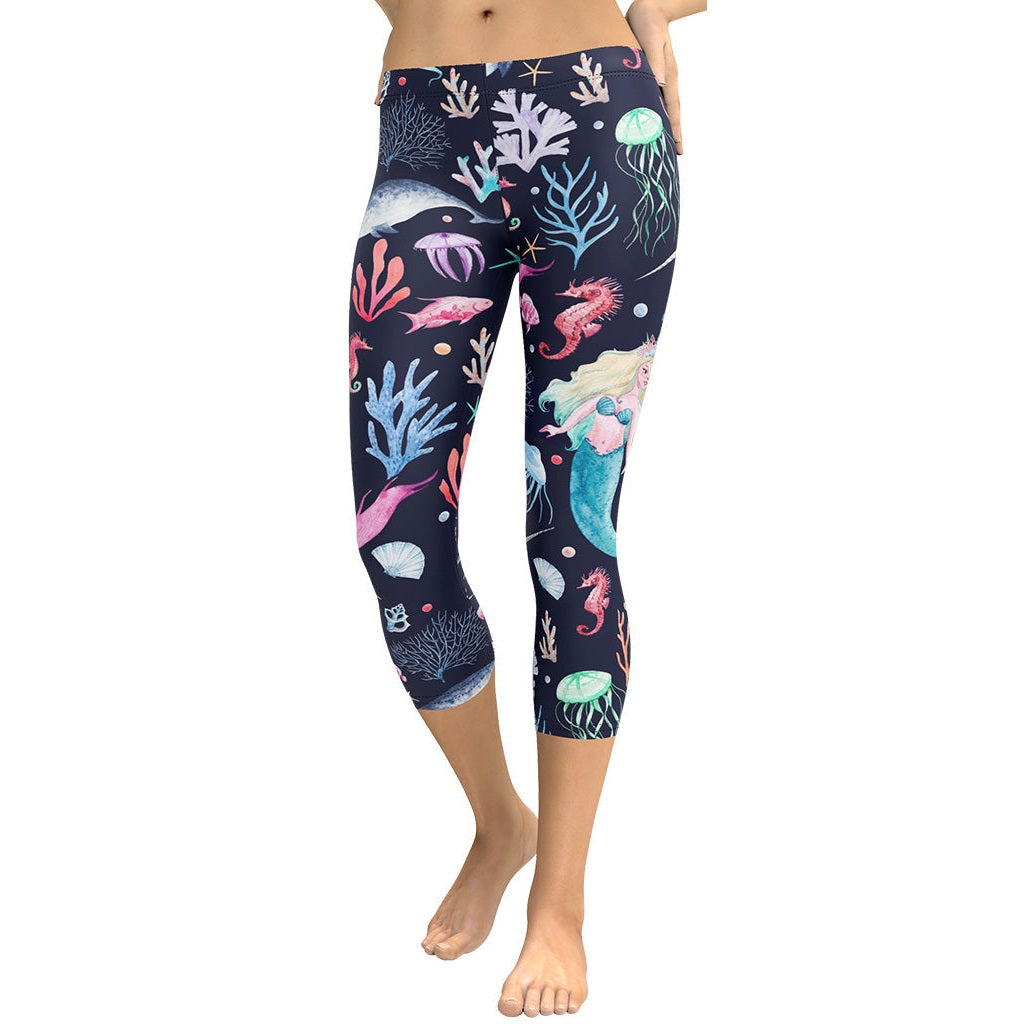 Enchanted Mermaids Capris