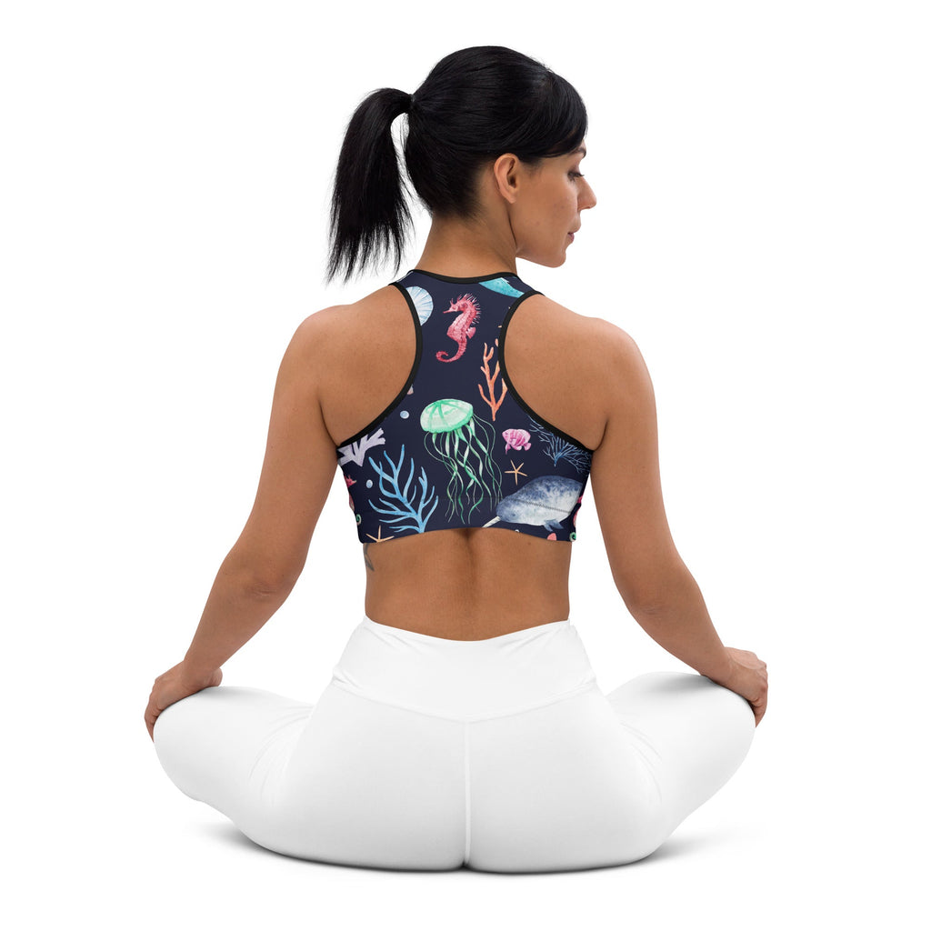 Enchanted Mermaids Sports Bra