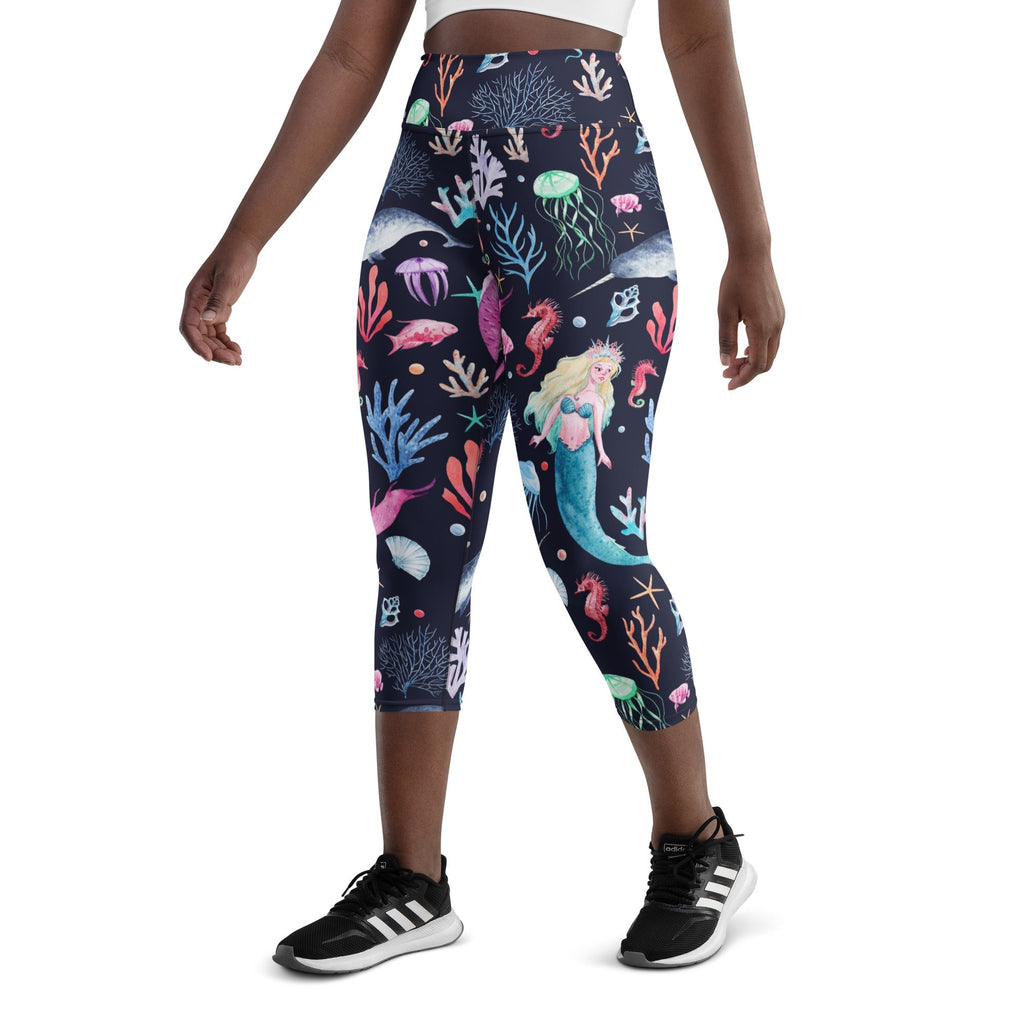 Enchanted Mermaids Yoga Capris