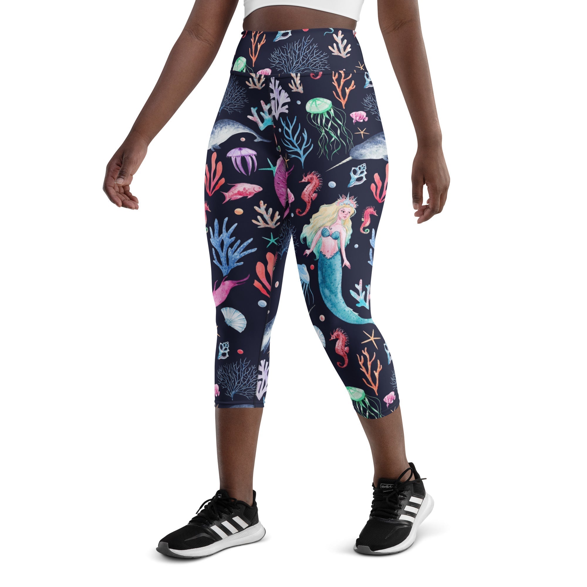 Enchanted Mermaids Yoga Capris