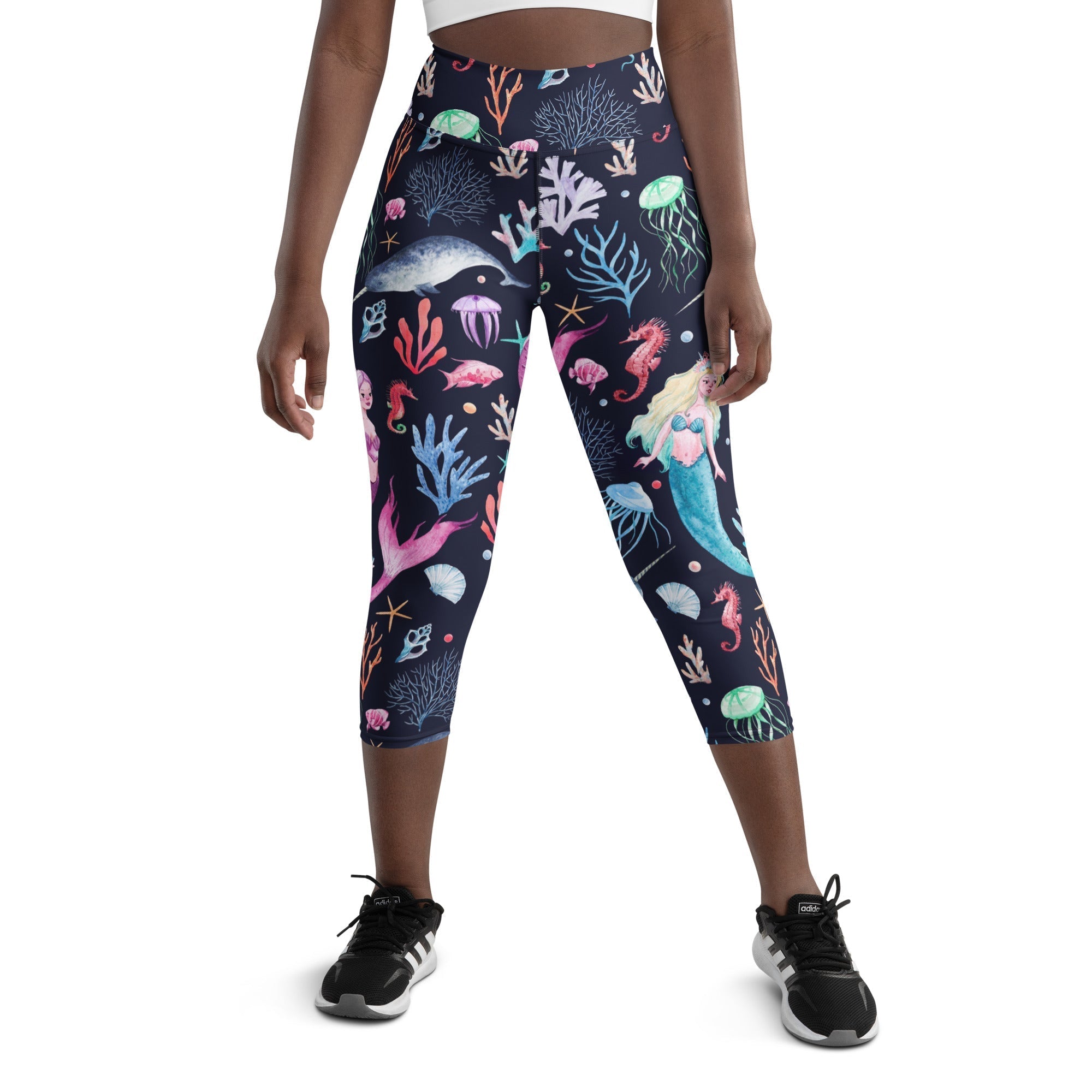 Enchanted Mermaids Yoga Capris