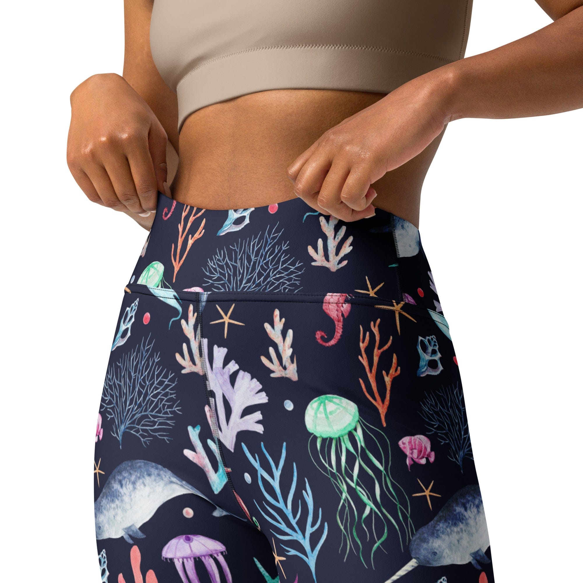 Enchanted Mermaids Yoga Leggings
