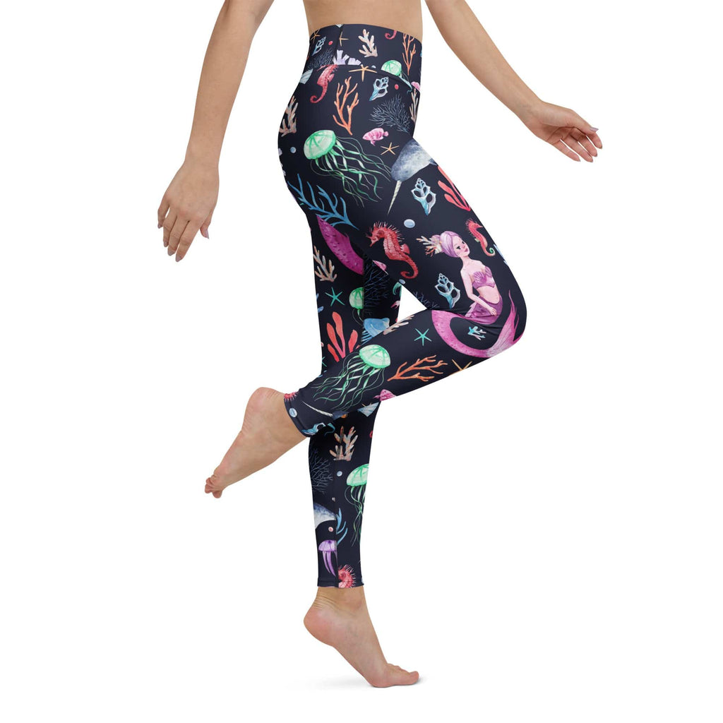 Enchanted Mermaids Yoga Leggings