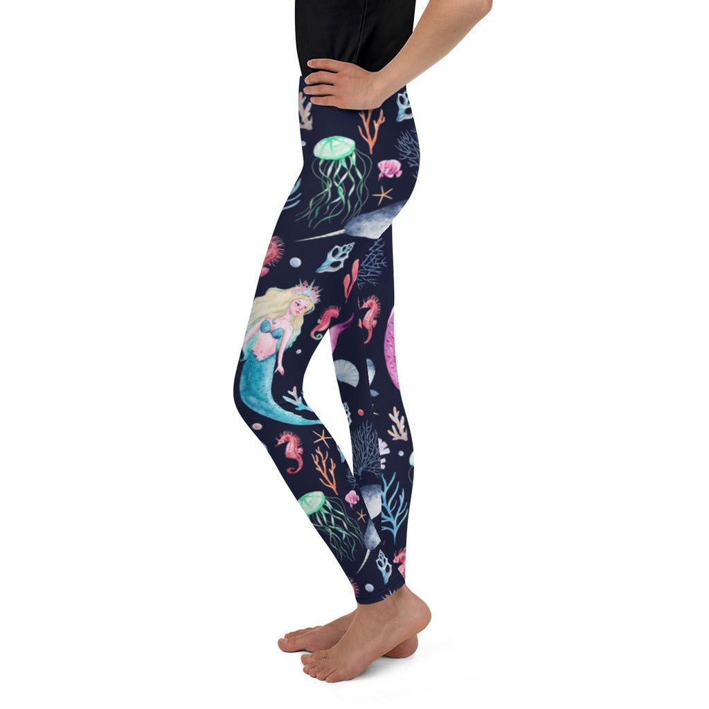 Enchanted Mermaids Youth Leggings