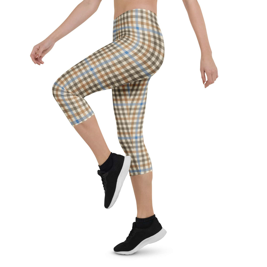 English Countryside Check Capris