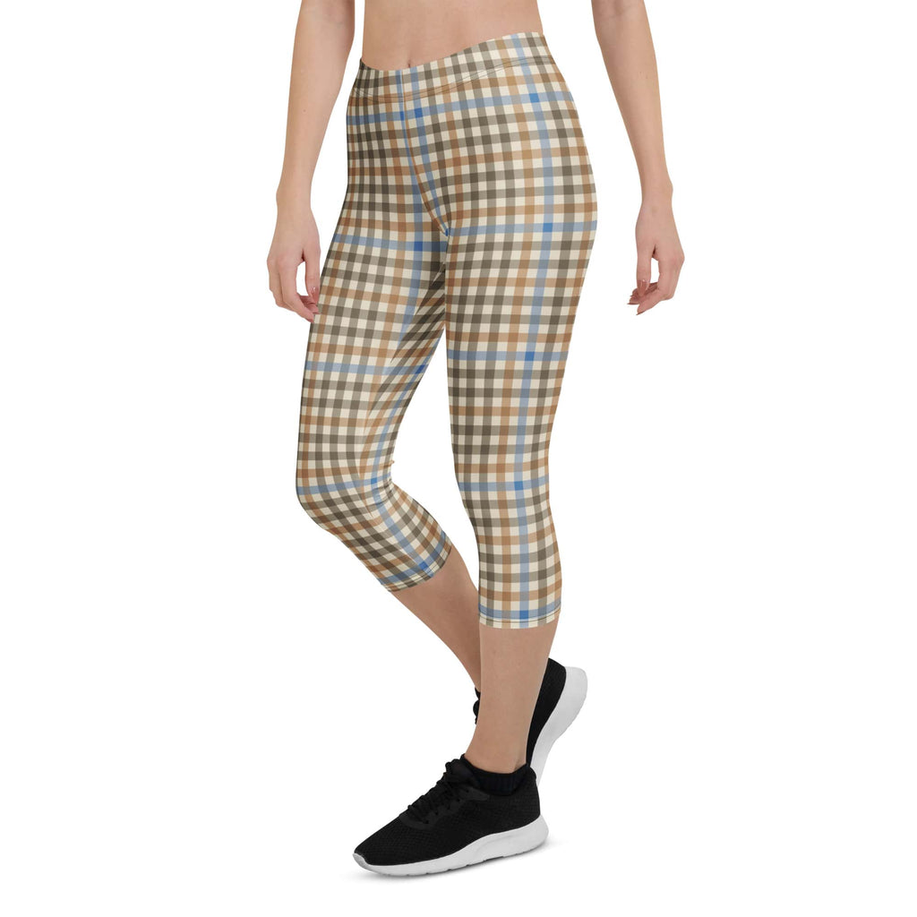 English Countryside Check Capris
