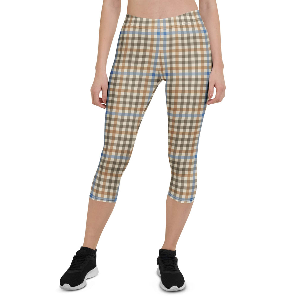 English Countryside Check Capris