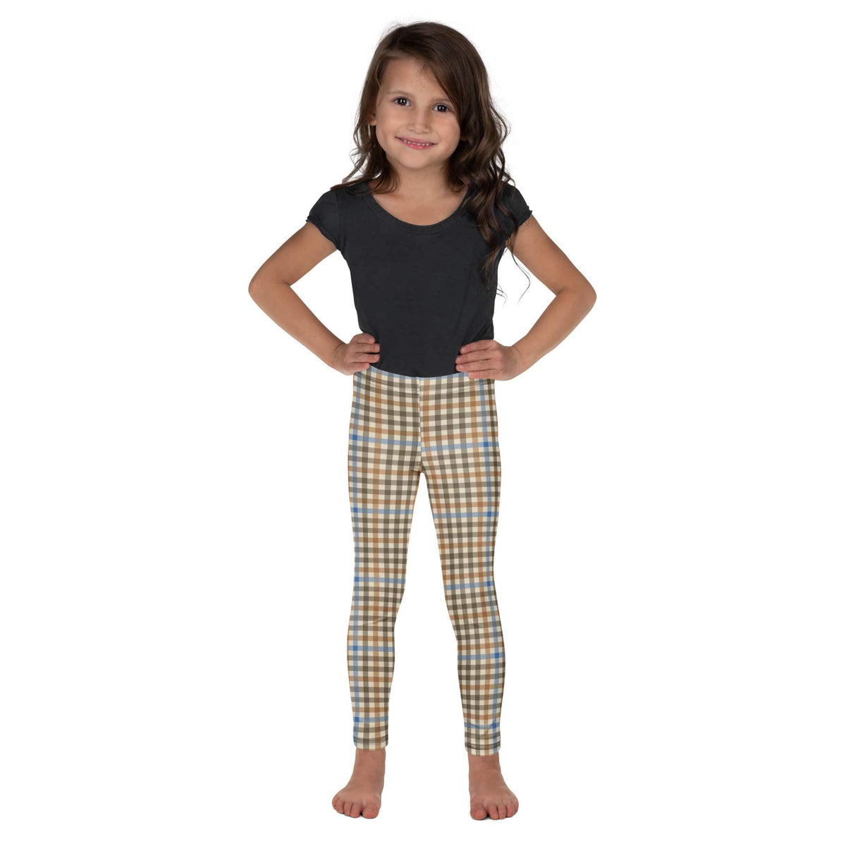 English Countryside Check Kid's Leggings