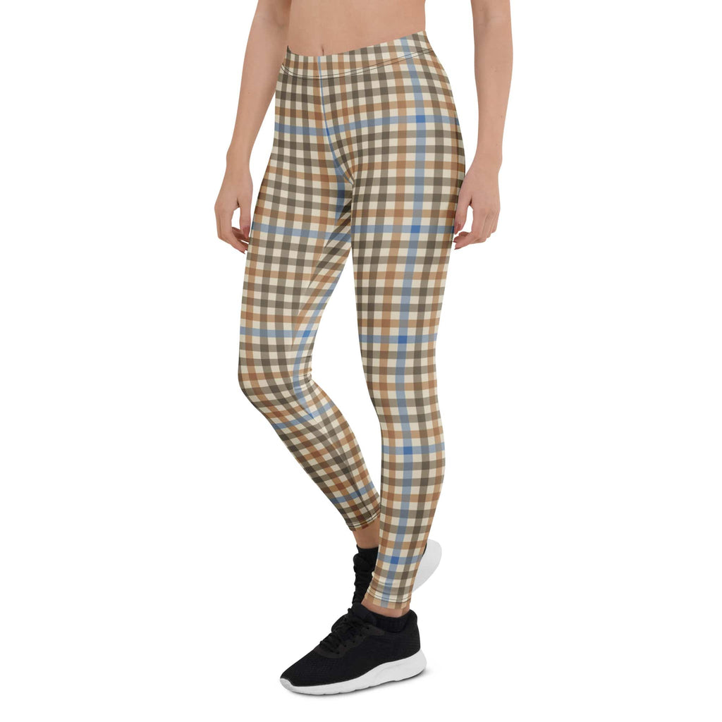 English Countryside Check Leggings