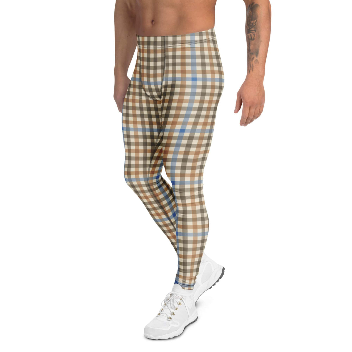 English Countryside Check Men's Leggings