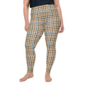 English Countryside Check Plus Size Leggings
