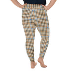 English Countryside Check Plus Size Leggings
