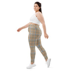 English Countryside Check Plus Size Leggings