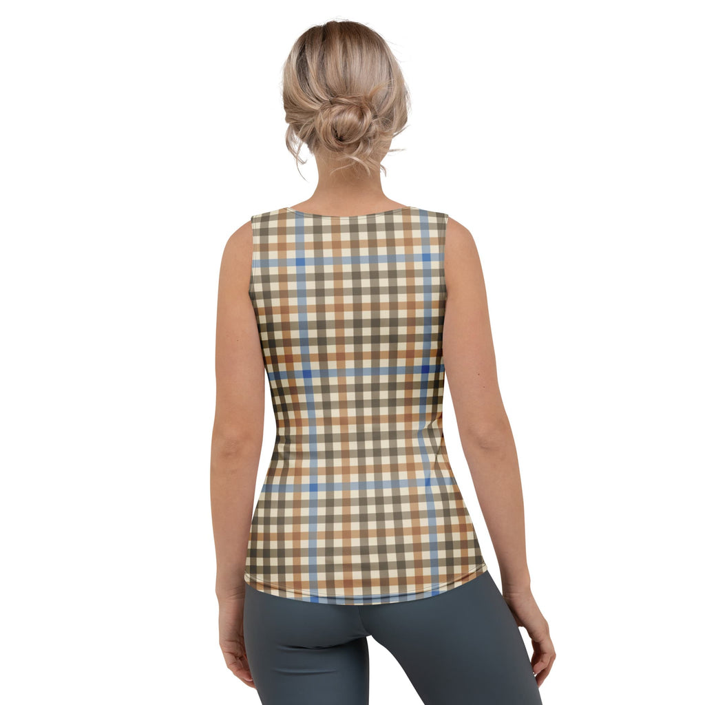 English Countryside Check Tank Top