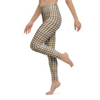 English Countryside Check Yoga Leggings