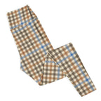 English Countryside Check Yoga Leggings