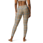 English Countryside Check Yoga Leggings