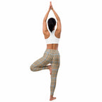 English Countryside Check Yoga Leggings