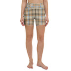 English Countryside Check Yoga Shorts
