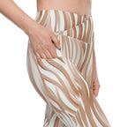 Ethereal Wings Crossover Leggings With Pockets
