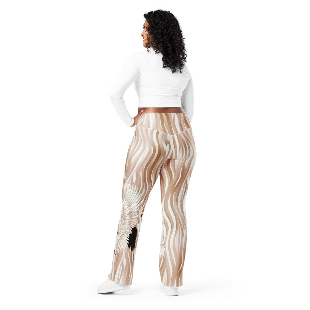 Ethereal Wings Flare Leggings