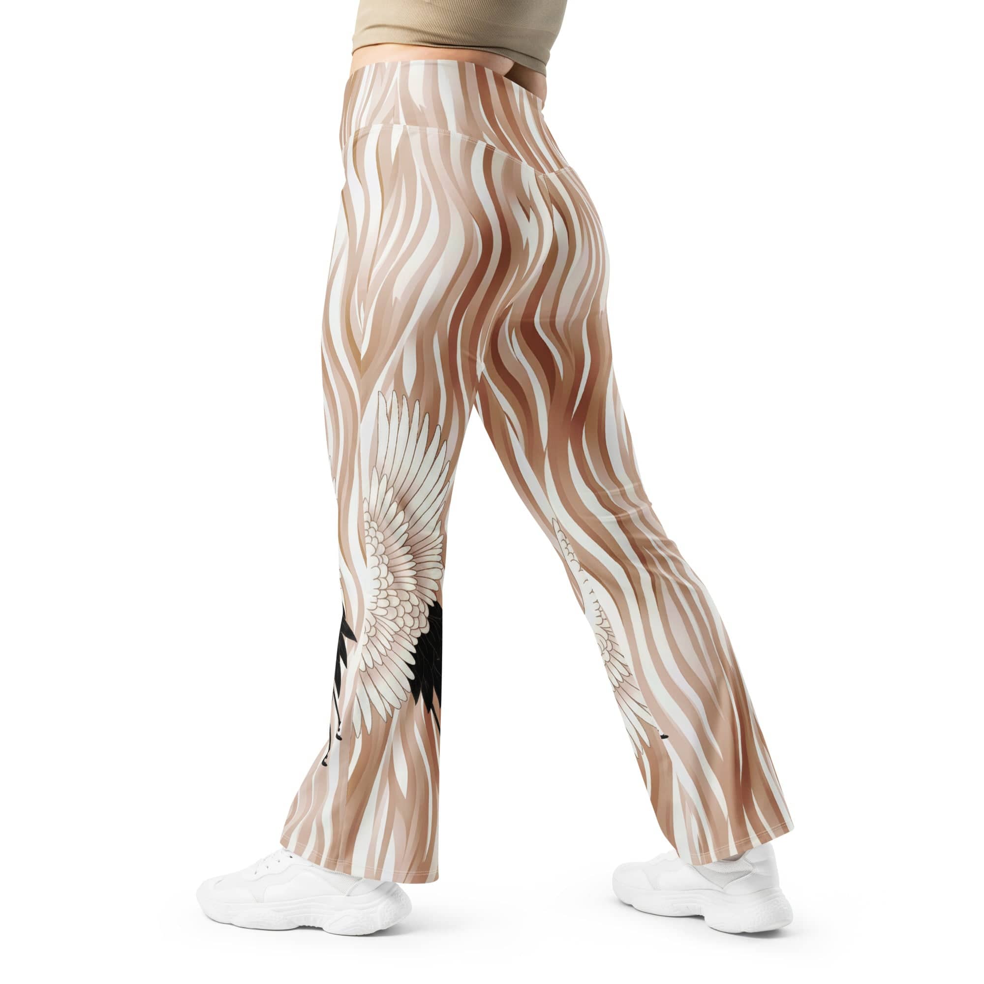 Ethereal Wings Flare Leggings