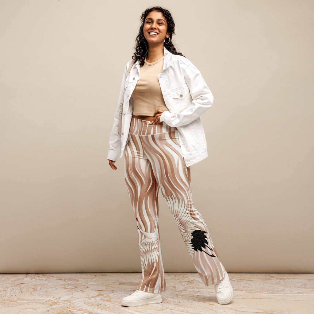 Ethereal Wings Flare Leggings