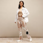 Ethereal Wings Flare Leggings