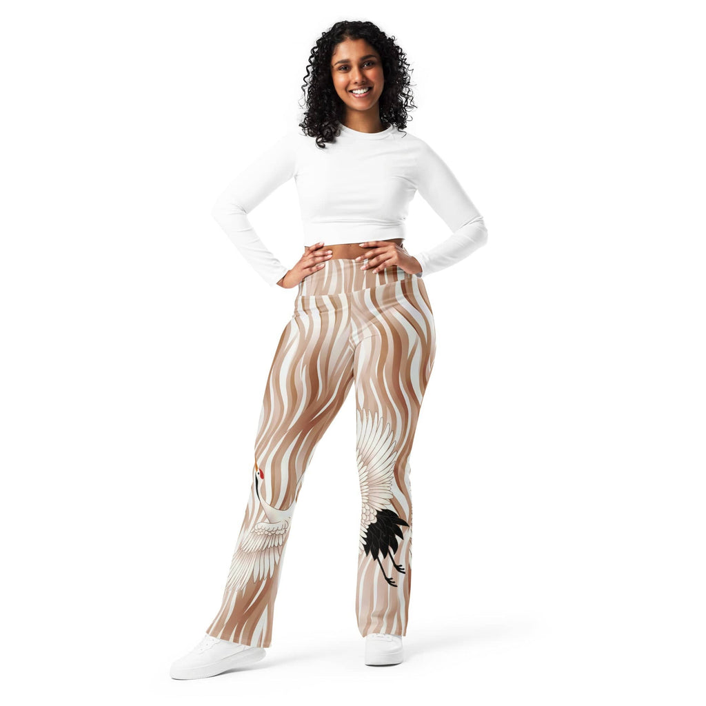Ethereal Wings Flare Leggings