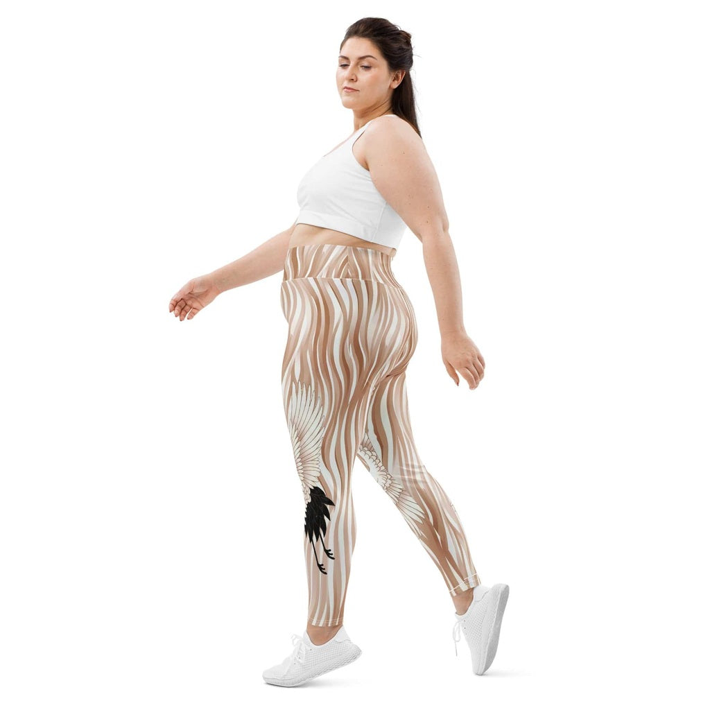 Ethereal Wings Plus Size Leggings