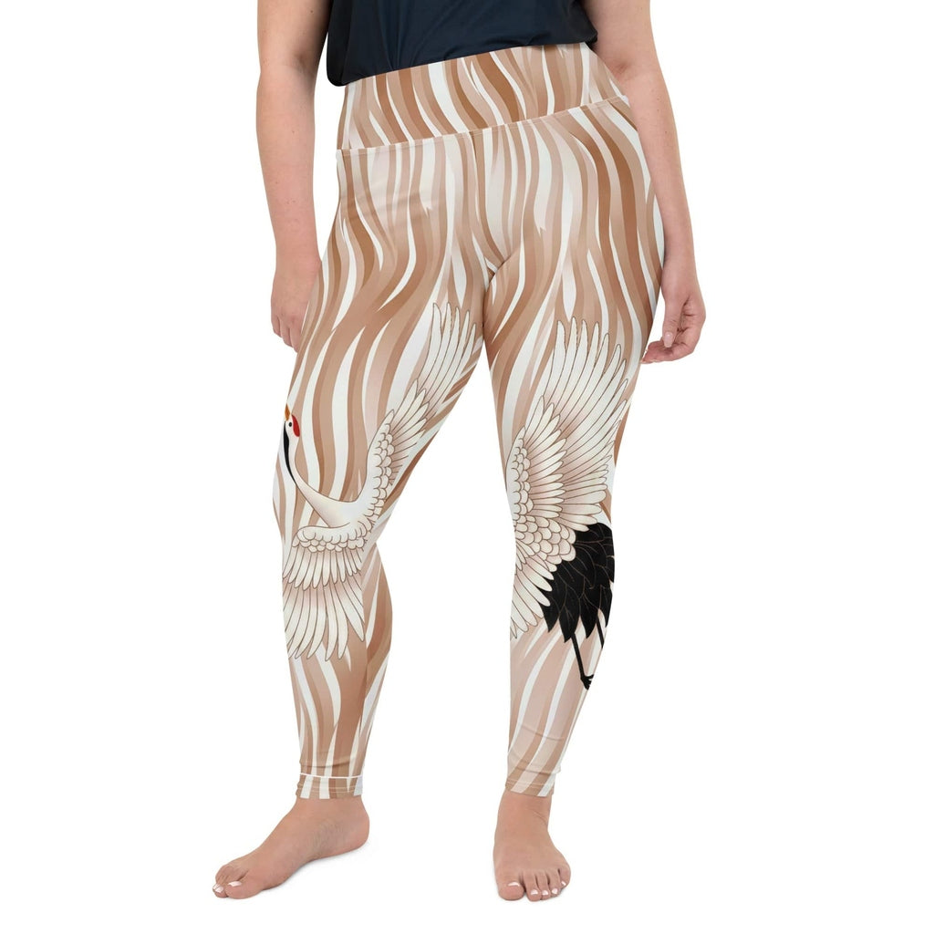 Ethereal Wings Plus Size Leggings
