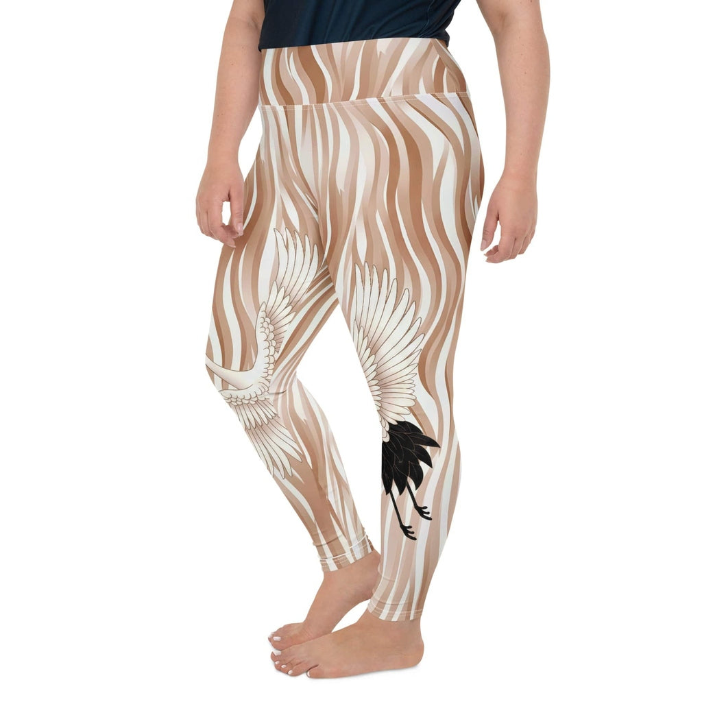 Ethereal Wings Plus Size Leggings