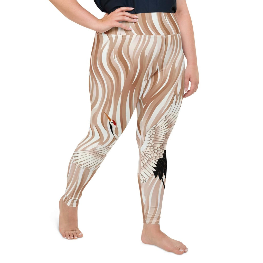 Ethereal Wings Plus Size Leggings
