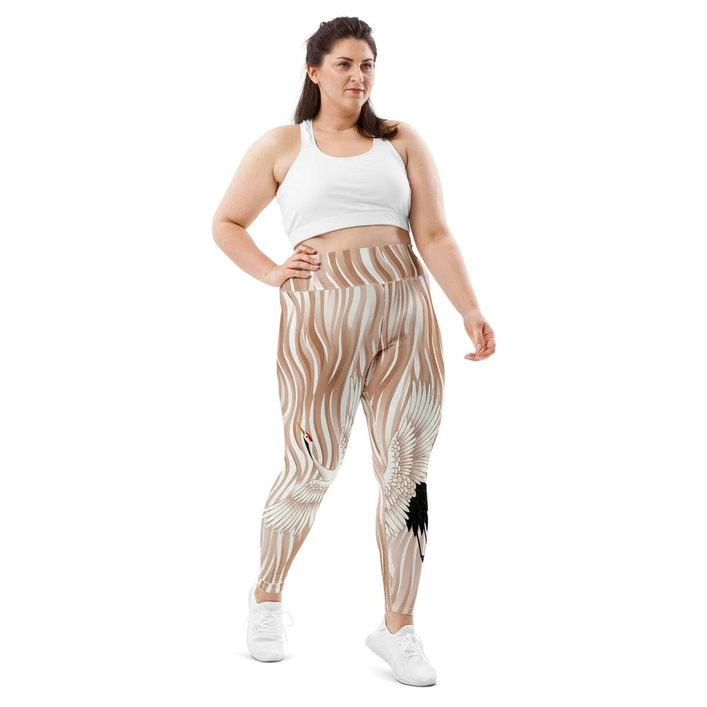Ethereal Wings Plus Size Leggings