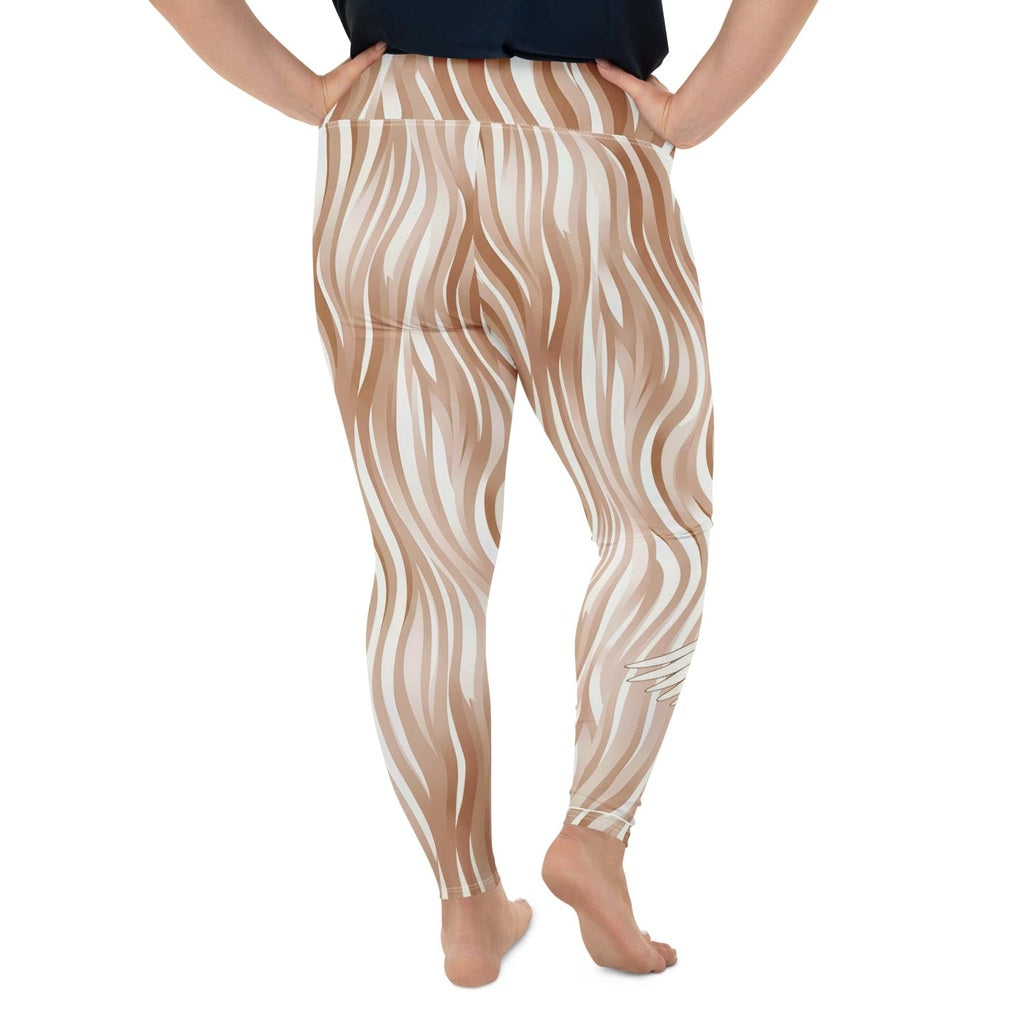 Ethereal Wings Plus Size Leggings