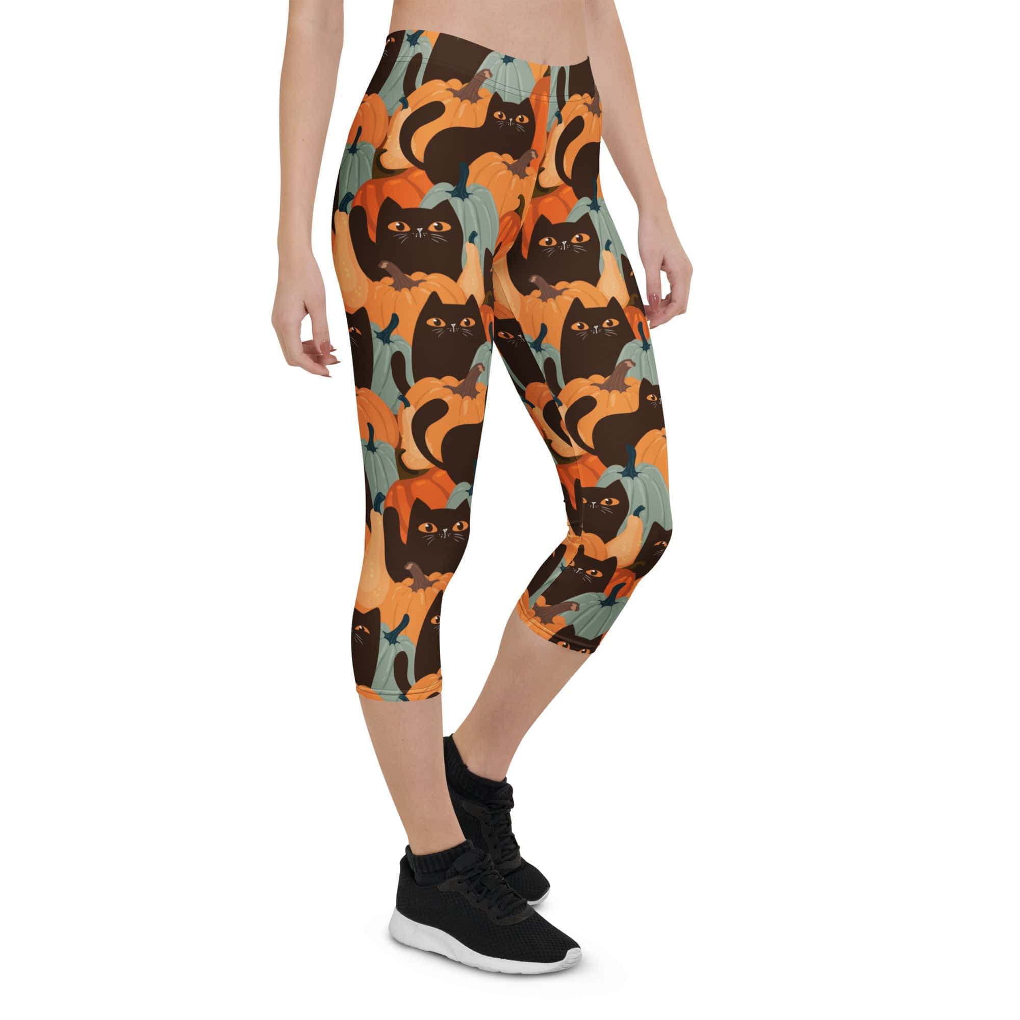 Fall Cat Magic Capris