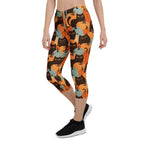 Fall Cat Magic Capris