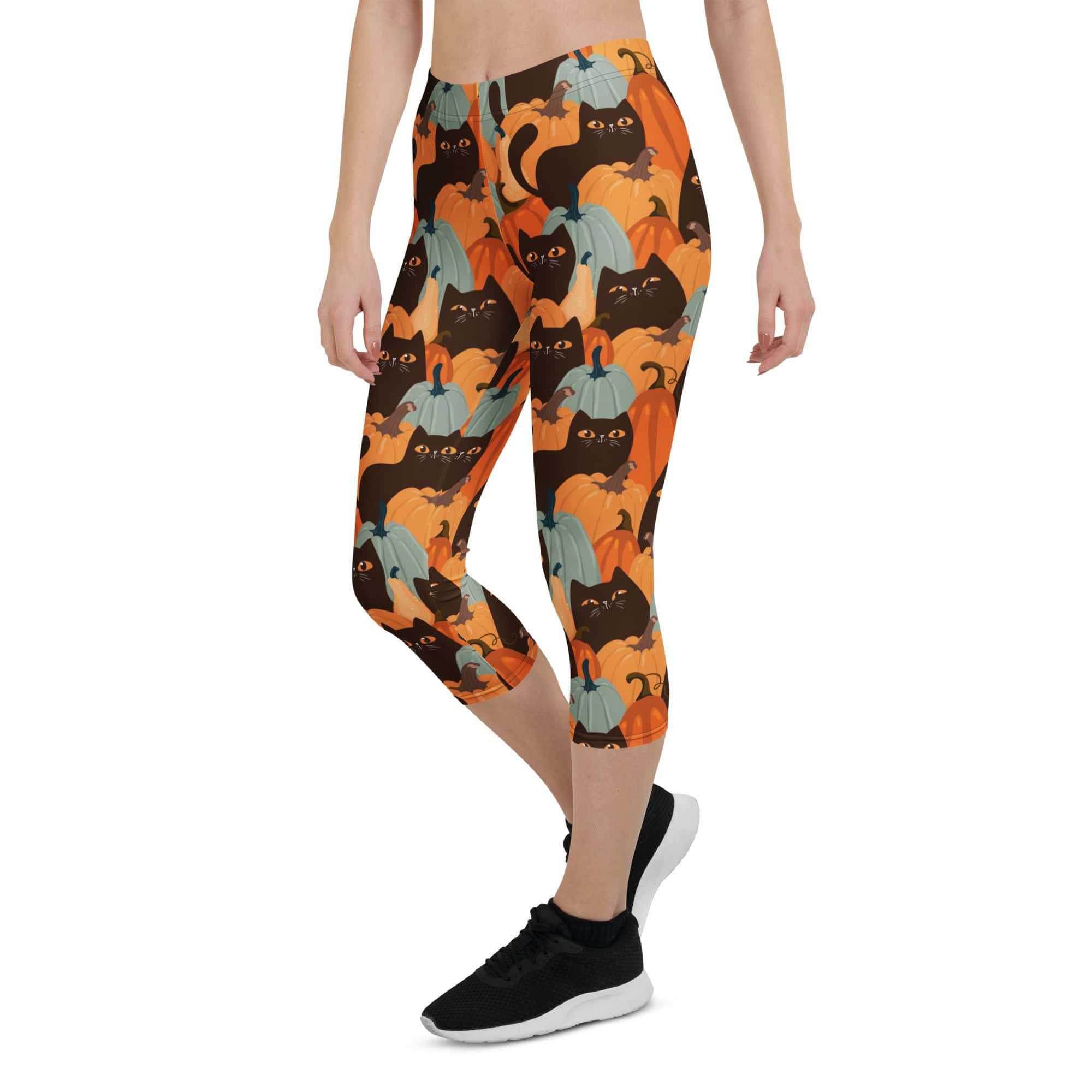 Fall Cat Magic Capris