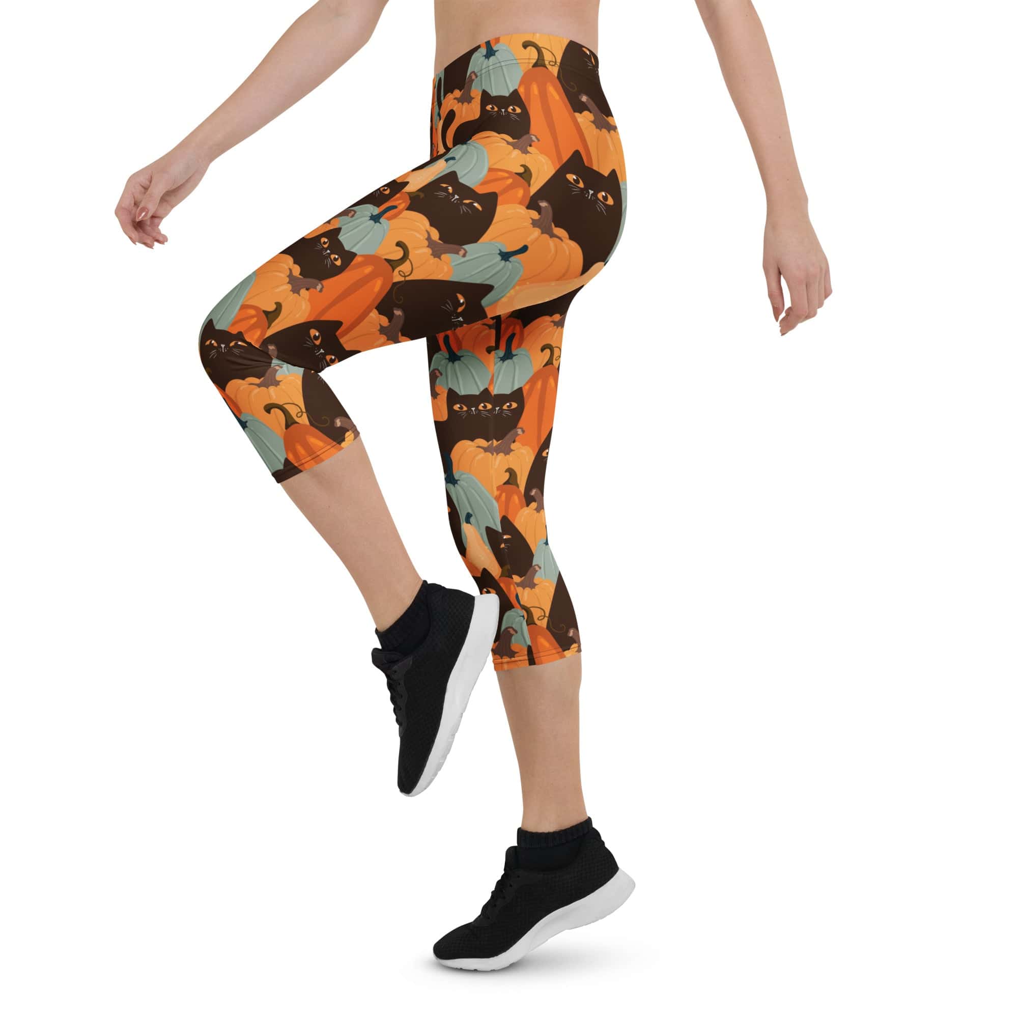 Fall Cat Magic Capris