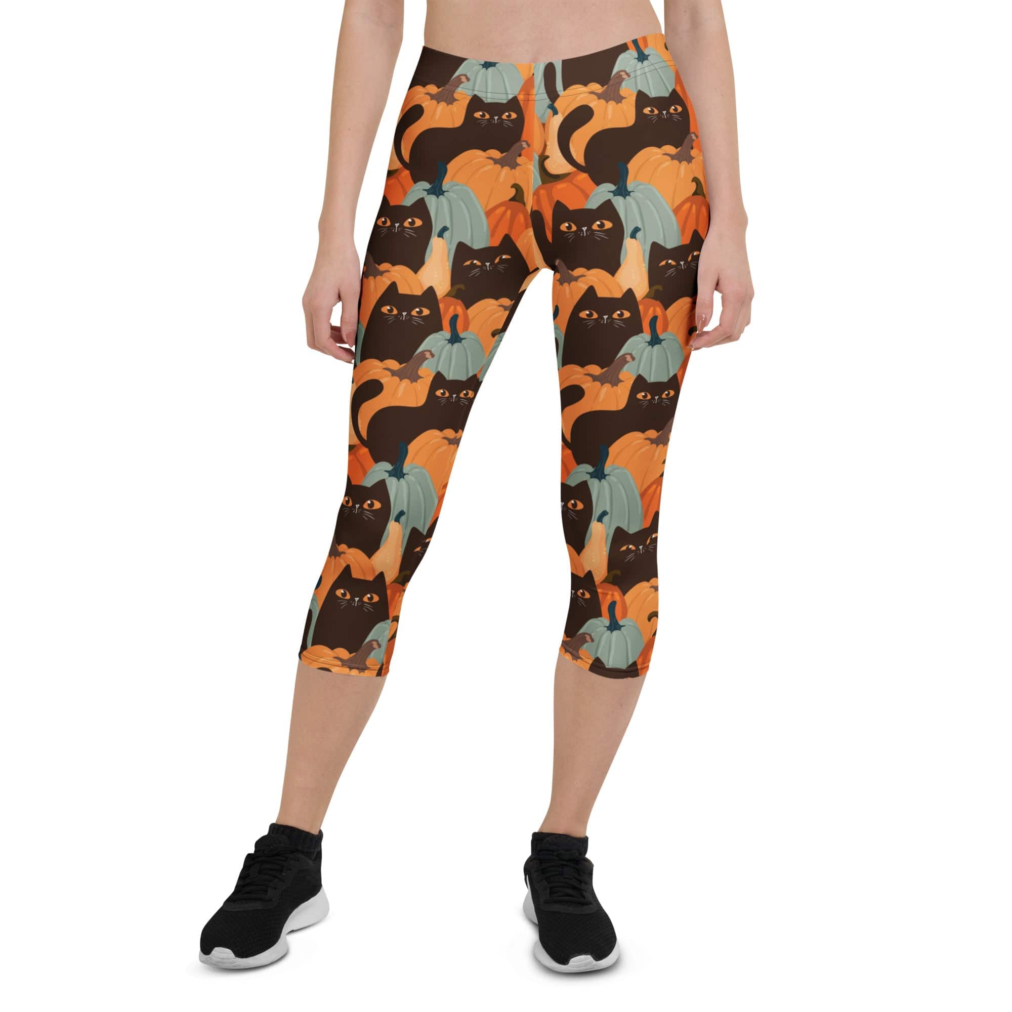 Fall Cat Magic Capris