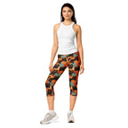 Fall Cat Magic Capris