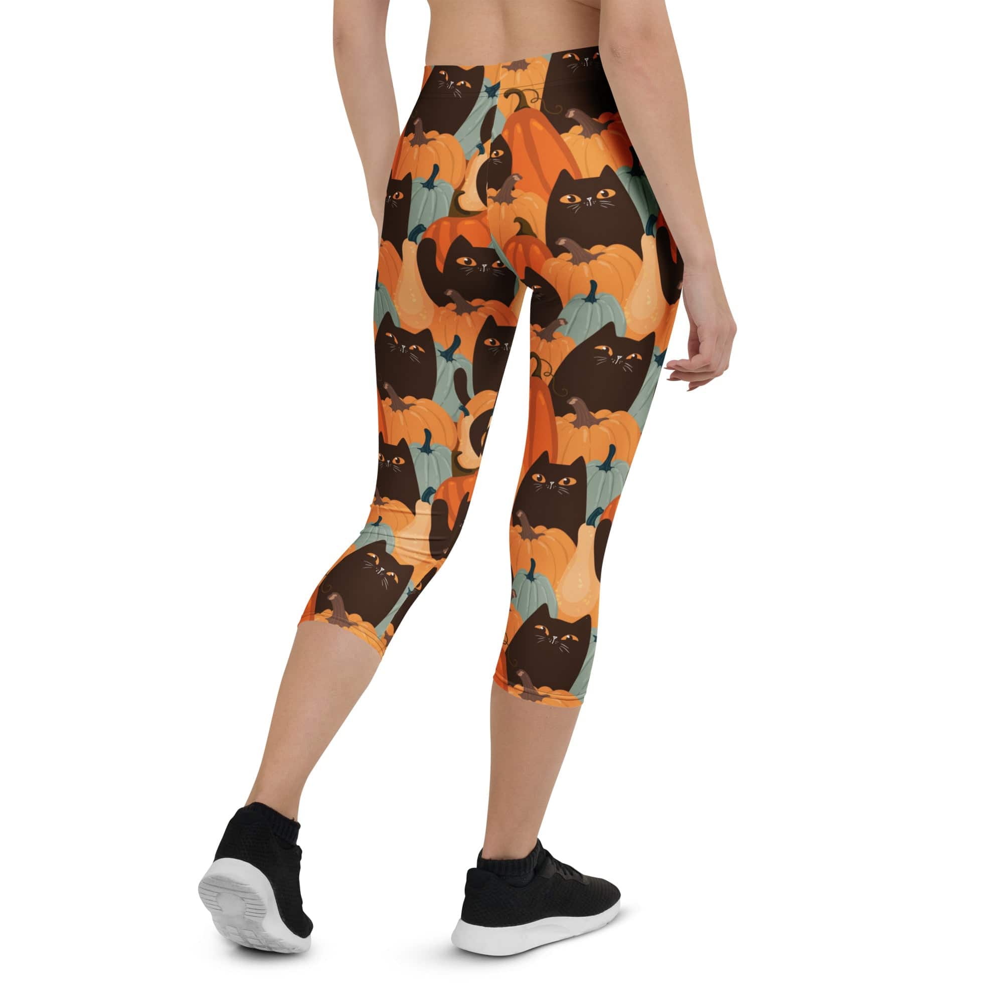 Fall Cat Magic Capris