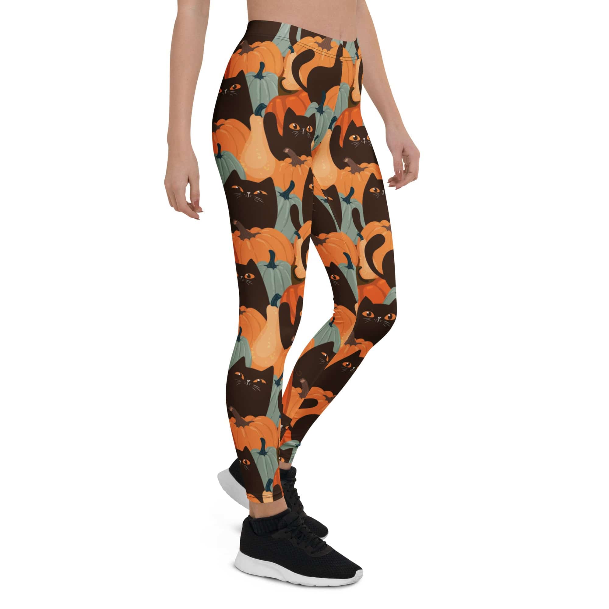 Fall Cat Magic Leggings
