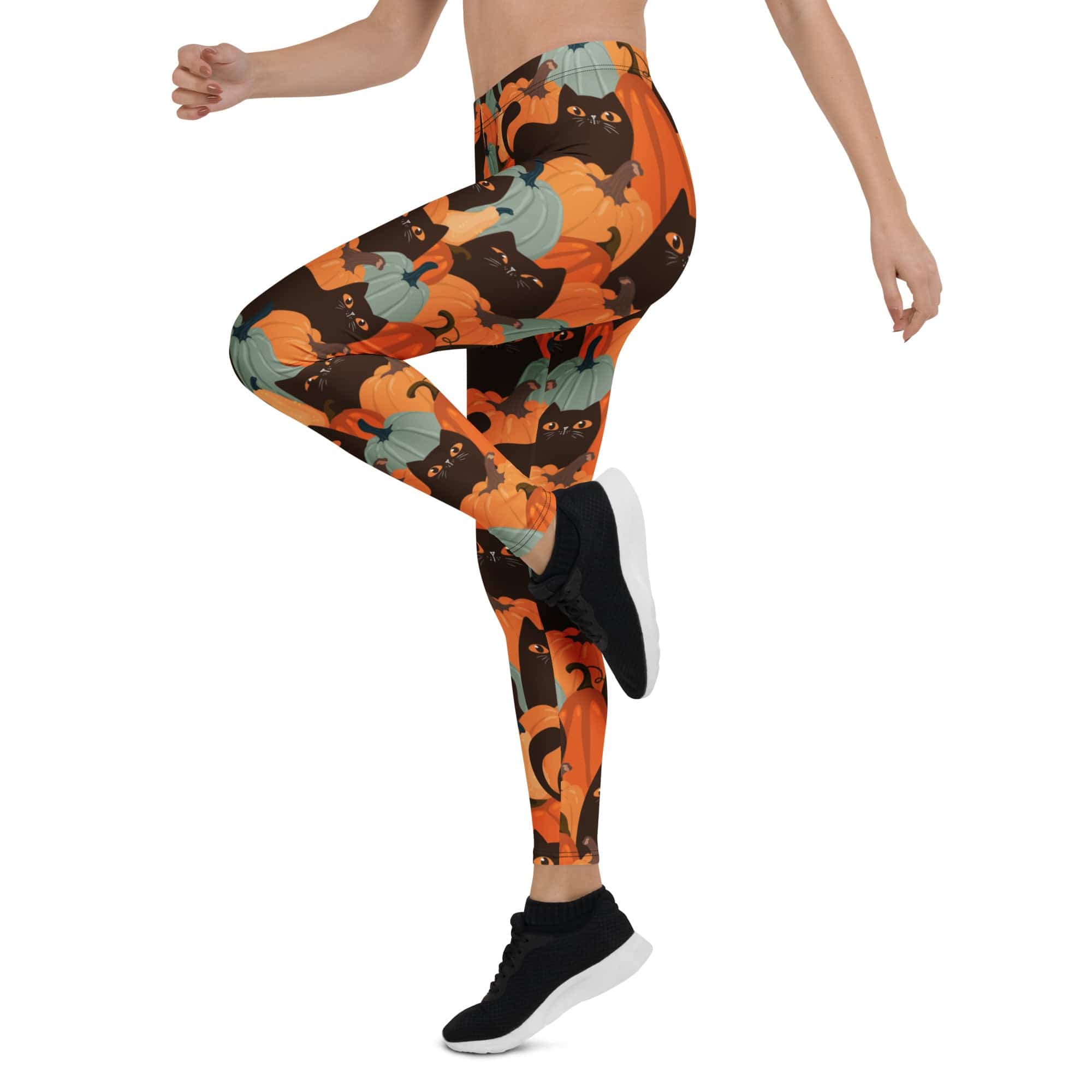 Fall Cat Magic Leggings